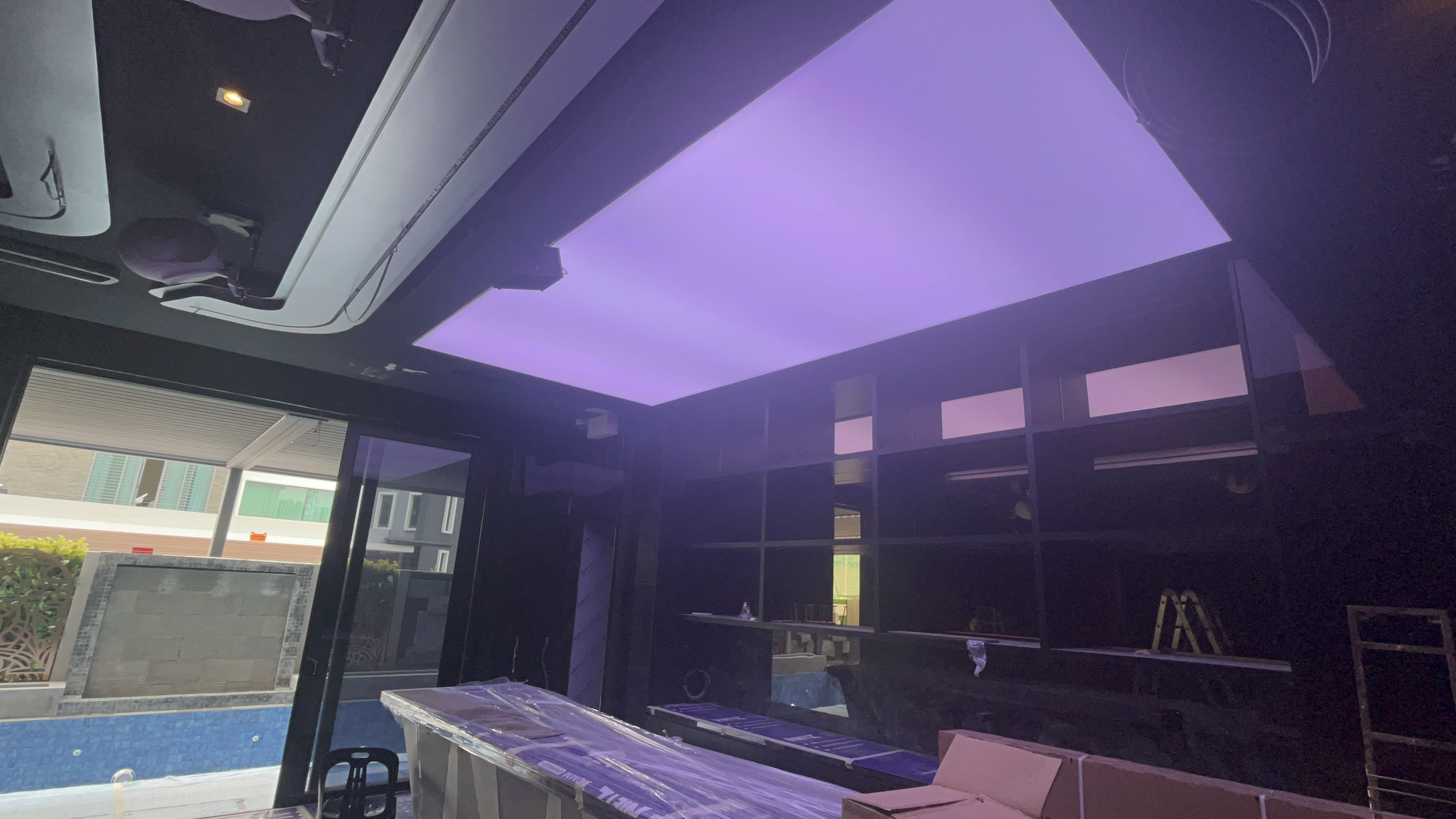 Stretch ceiling project