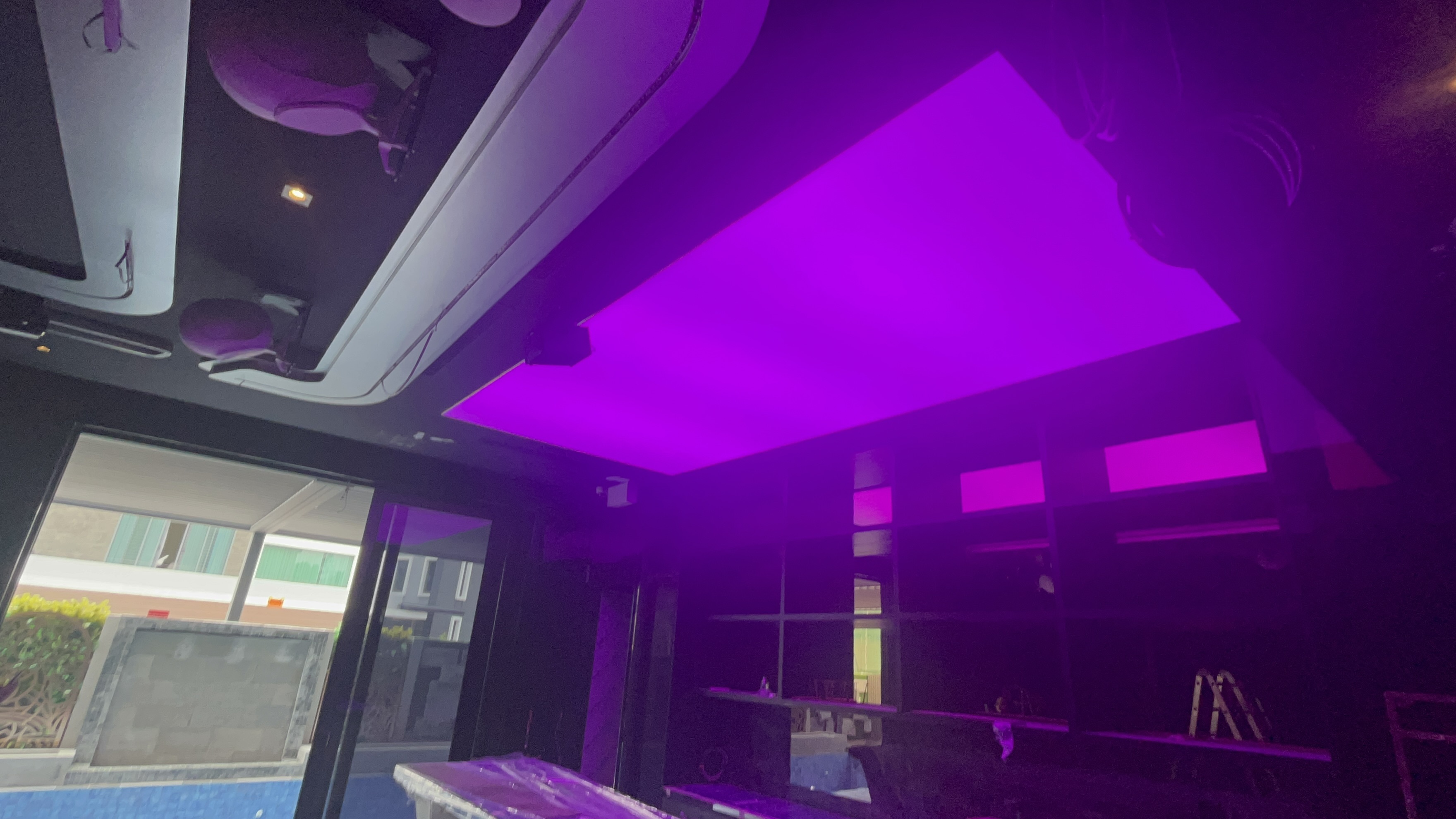 Stretch ceiling project