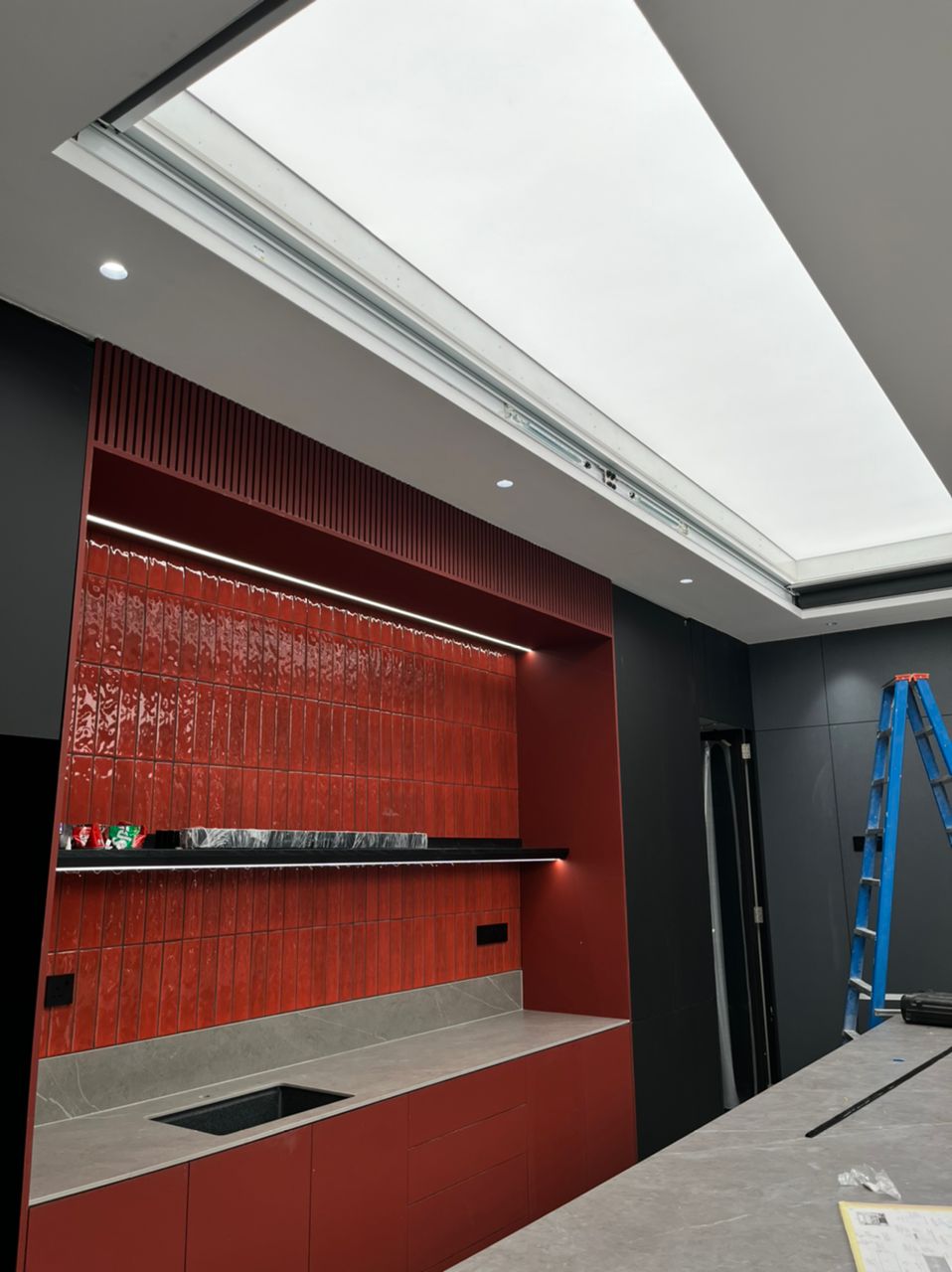 Stretch ceiling project