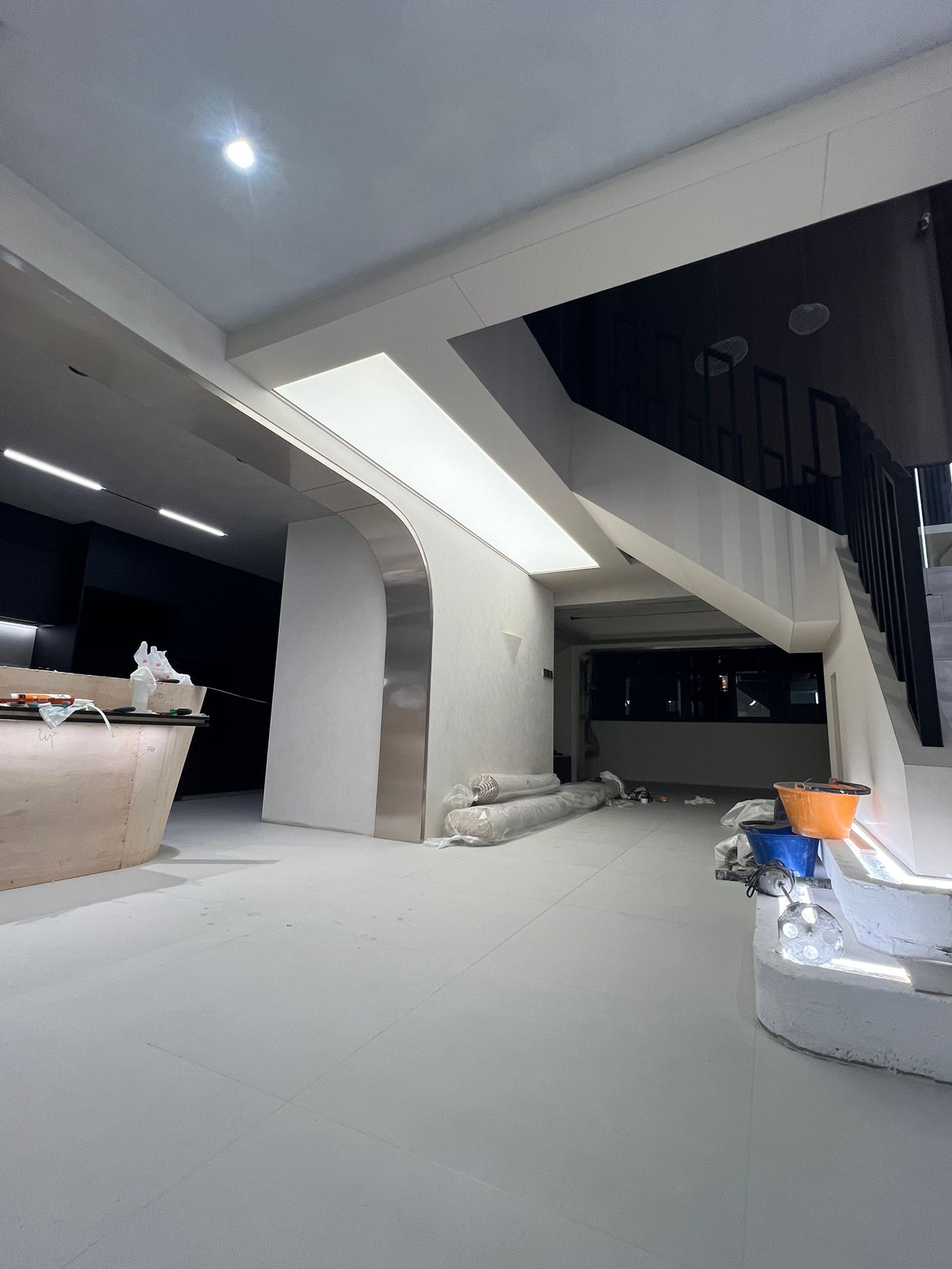 Stretch ceiling project