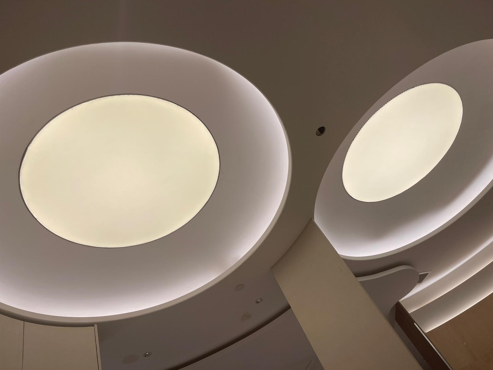 Stretch ceiling project