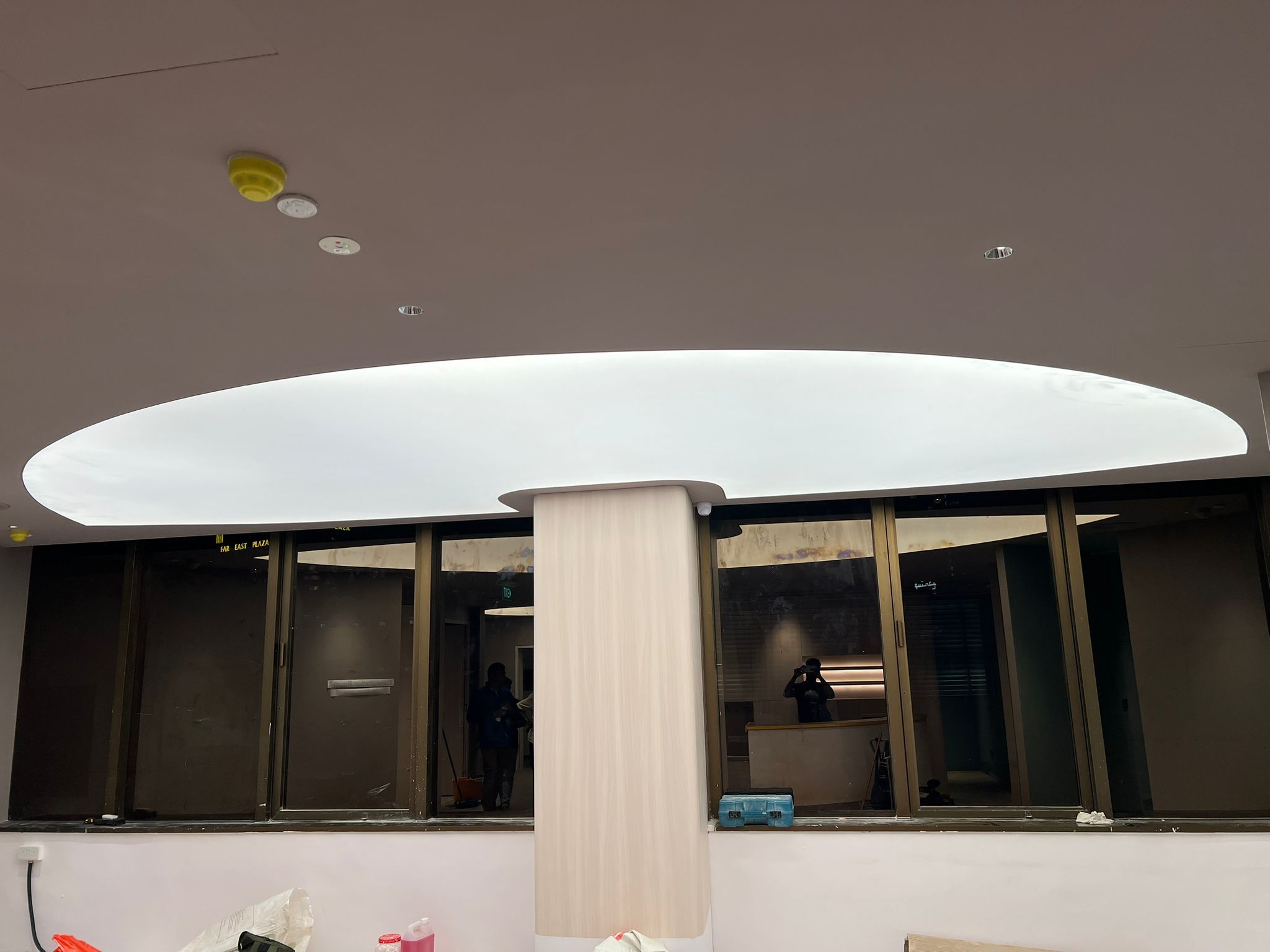 Stretch ceiling project